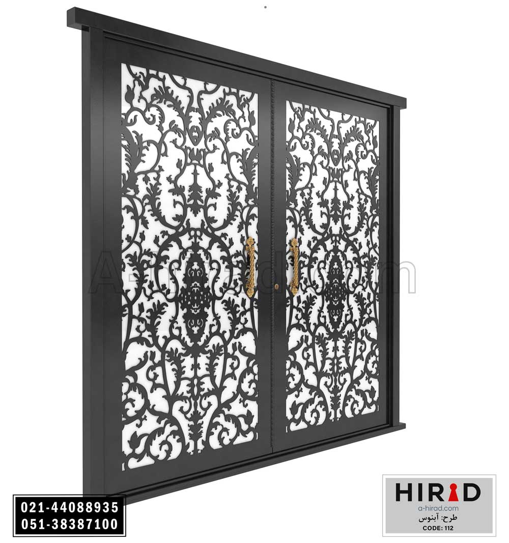 درب پارکینگ طرح آبنوس 20112